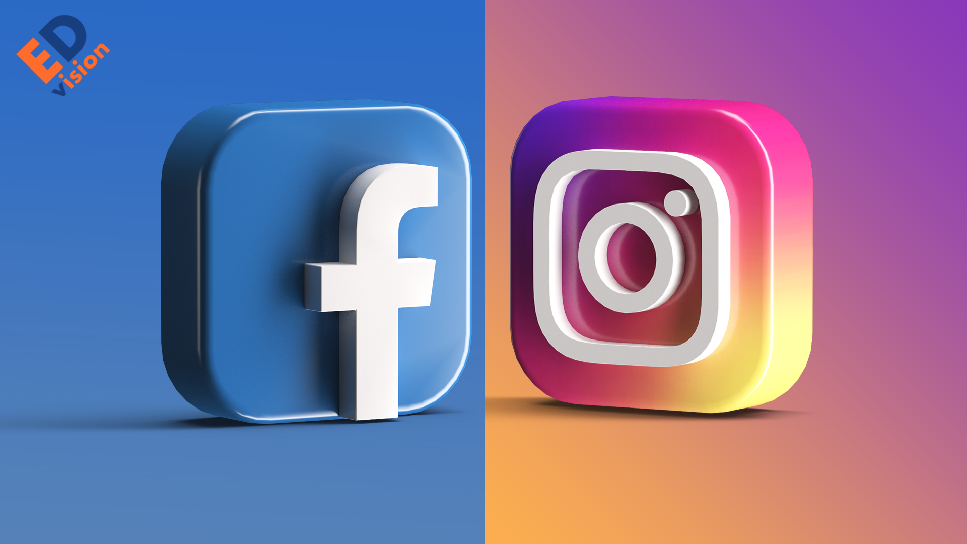 Facebook i instagram ed-vision