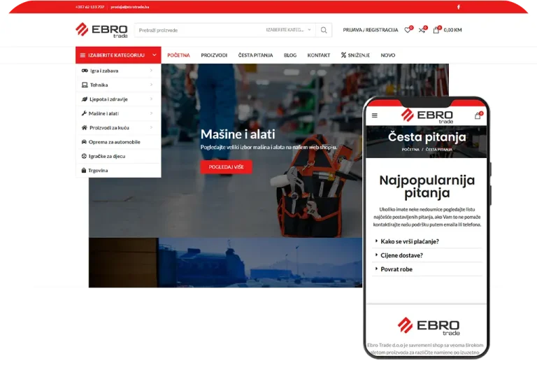 ED-Vision – Digitale Lösungen, die Ihr Unternehmen transformieren - EDVISION Izrada web stranica i softvera po mjeri BiH