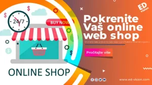 Starten Sie Ihren Online-Webshop mit ED-Vision - EDVISION Izrada web stranica i softvera po mjeri BiH